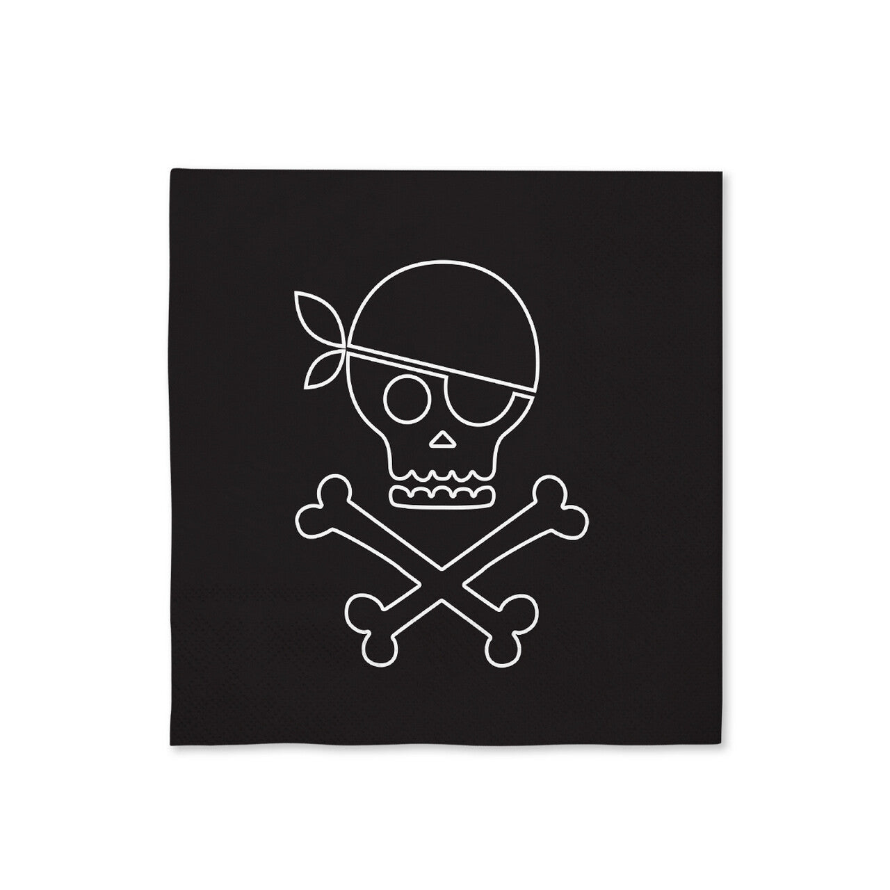 Op deze afbeelding zie je een Decoratie, van het merk Funidelia. 16 Piraten Party Servetten 33 X 33cm