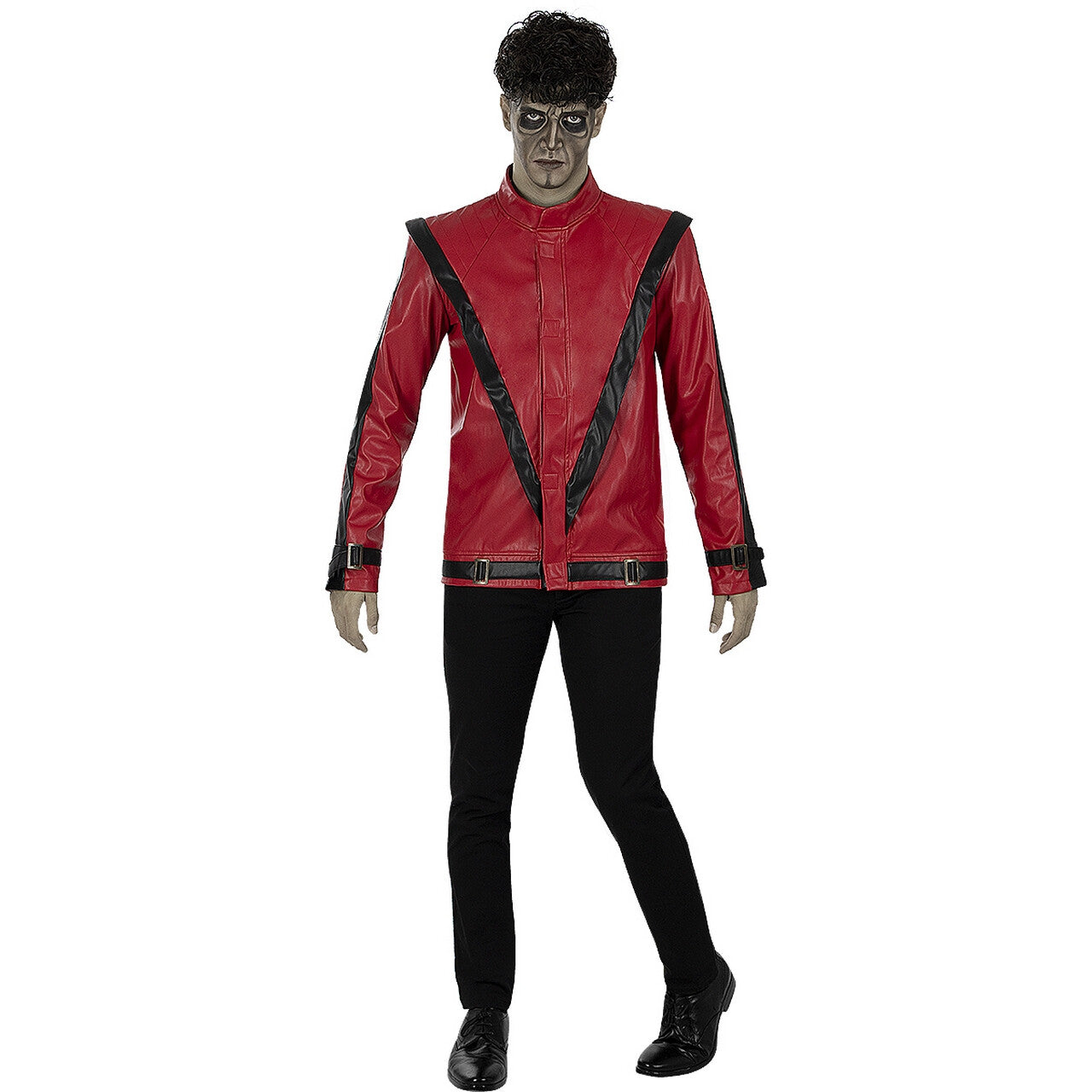 Op deze afbeelding zie je een Kostuums, van het merk Funidelia. Michael Jackson Thriller Jas Man