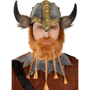 Op deze afbeelding zie je een Accessoires, van het merk Funidelia. Stoere Viking Baard Met Vlechtjes