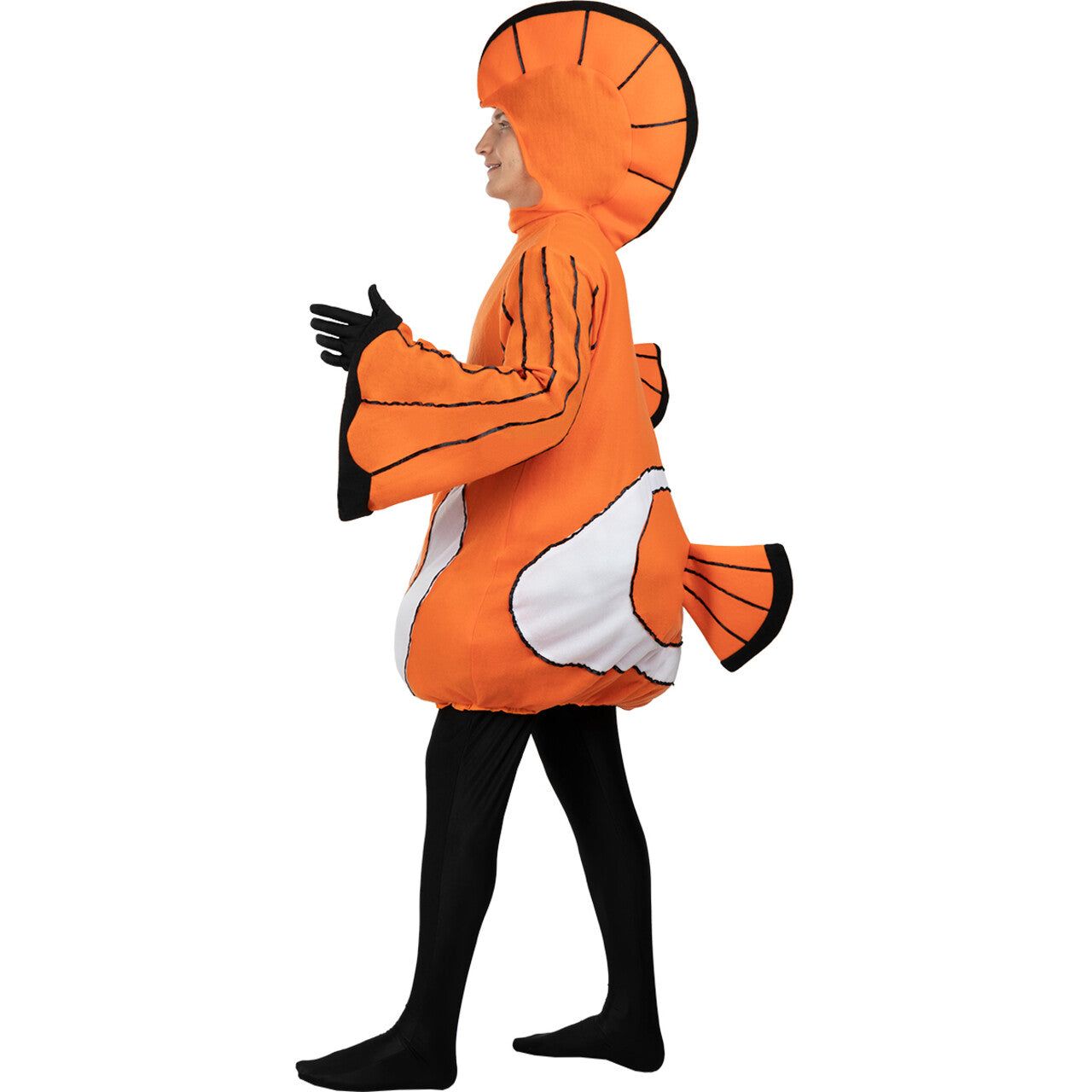 Op deze afbeelding zie je een Kostuums, van het merk Funidelia. Grappige Oranje Clown Vis Kostuum