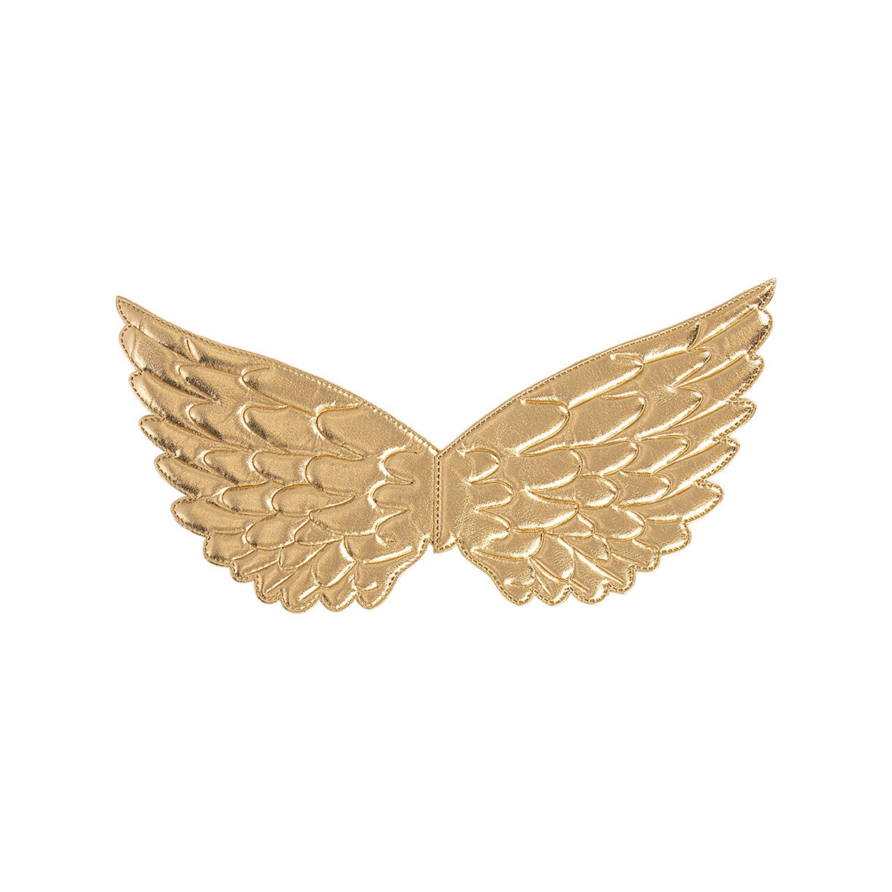 Op deze afbeelding zie je een Accessoires, van het merk Funidelia. Gouden Engelen Vleugels Goldy Kind