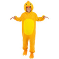 Geel Kuiken Onesie Kostuum