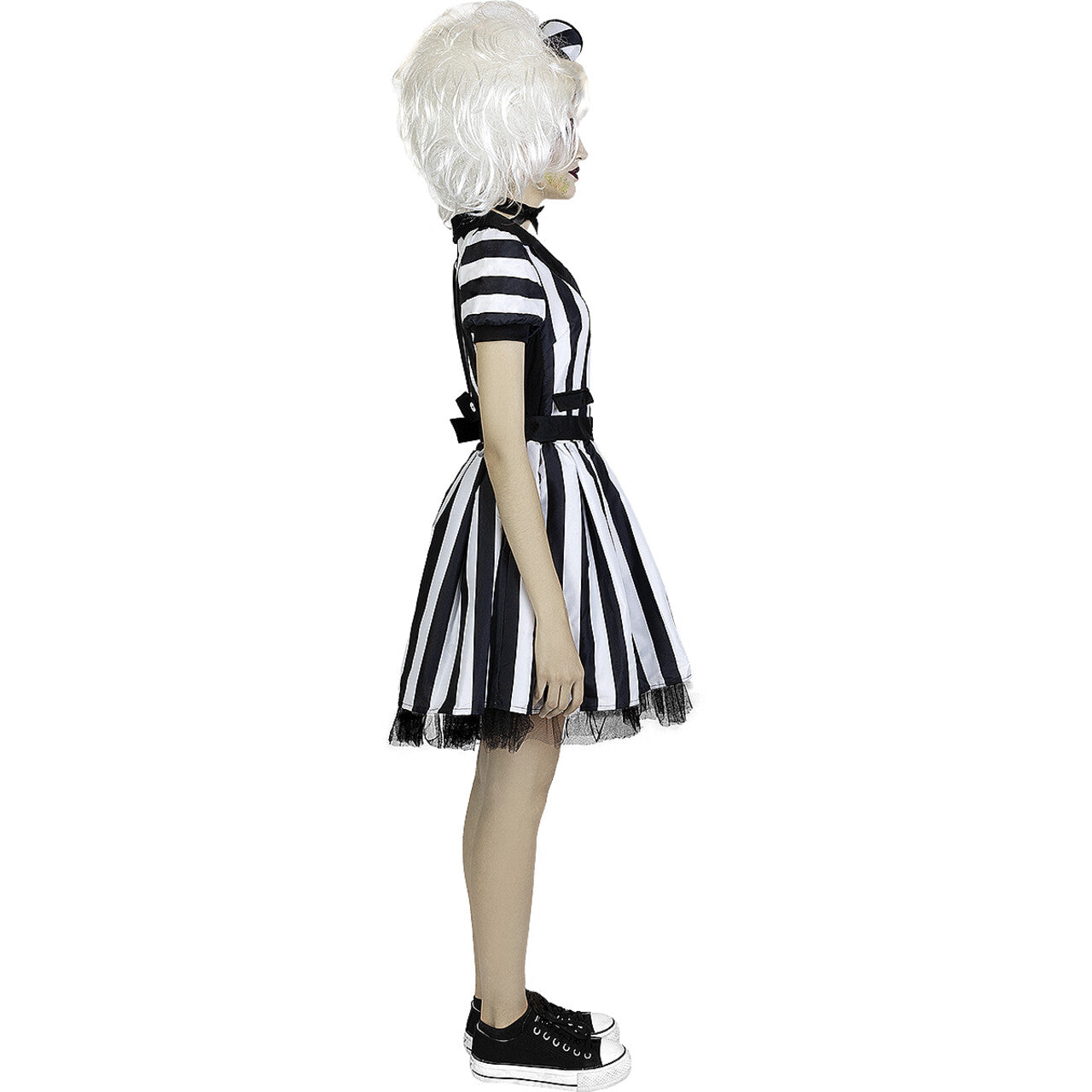 Op deze afbeelding zie je een Kostuums, van het merk Funidelia. Beetlejuice Vrouw Kostuum