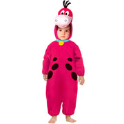 Op deze afbeelding zie je een Kostuums, van het merk Funidelia. Roze Huisdino Dino Flintstone Kind Kostuum