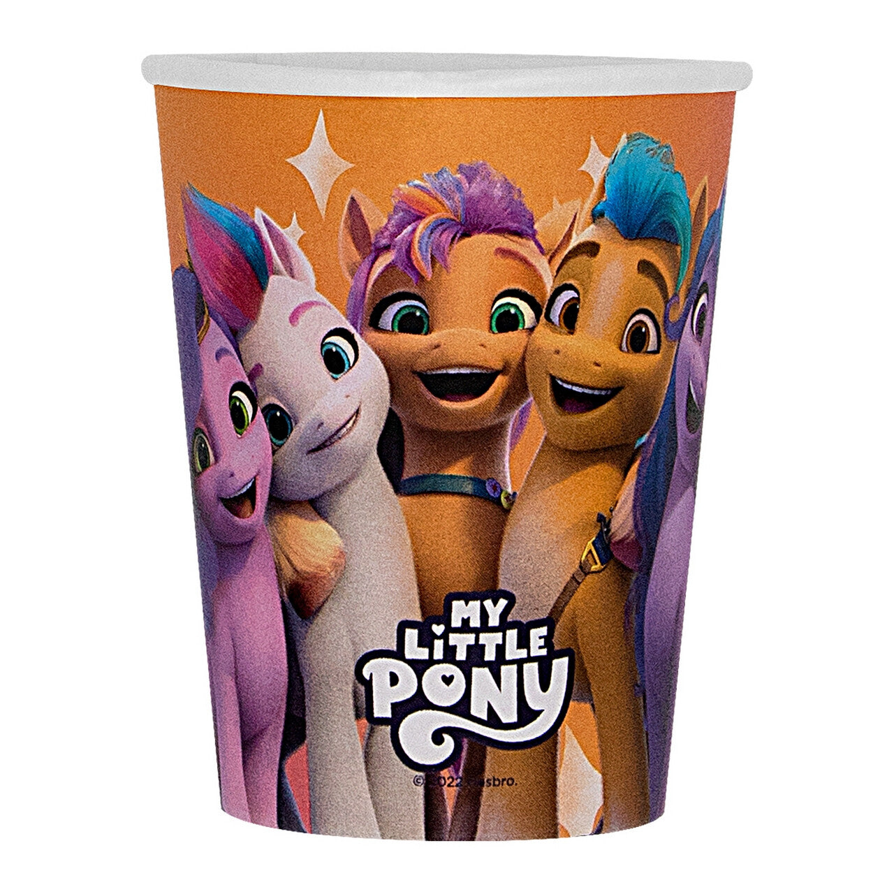 Op deze afbeelding zie je een Decoratie, van het merk Funidelia. My Little Pony Bekers 8 Stuks