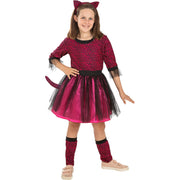 Op deze afbeelding zie je een Kostuums, van het merk Funidelia. Schattige Roze Luipaard Jurkje Meisje