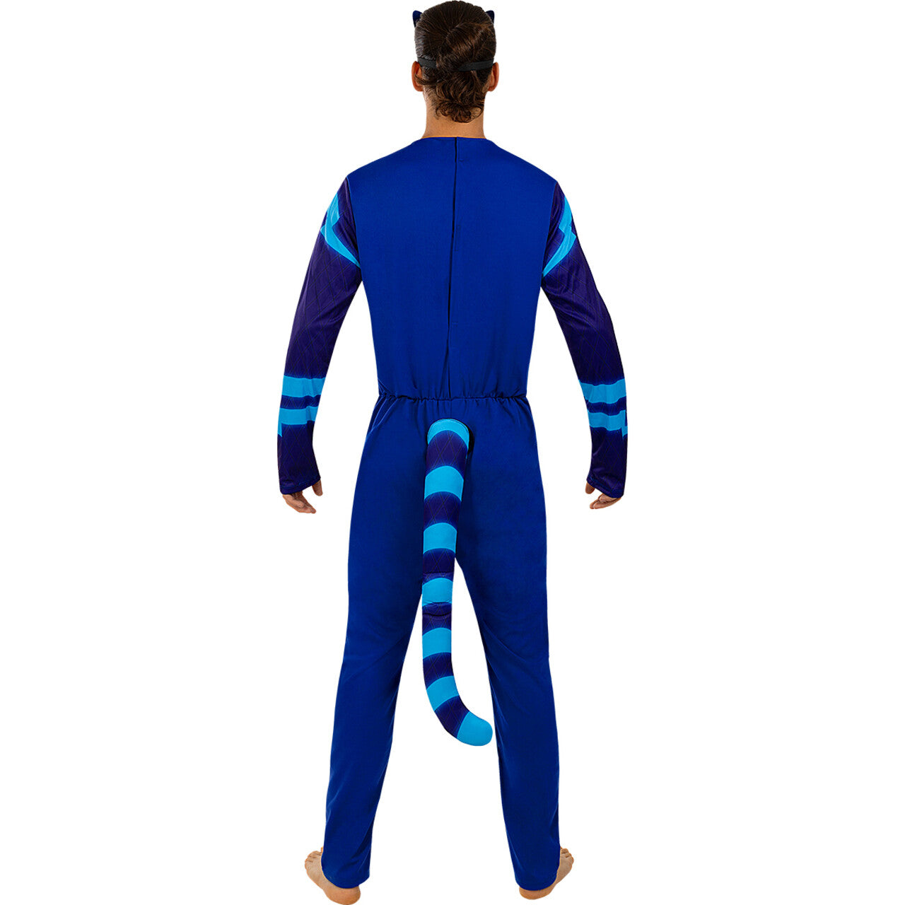 Op deze afbeelding zie je een Kostuums, van het merk Funidelia. Catboy In Pyama Held Man Kostuum