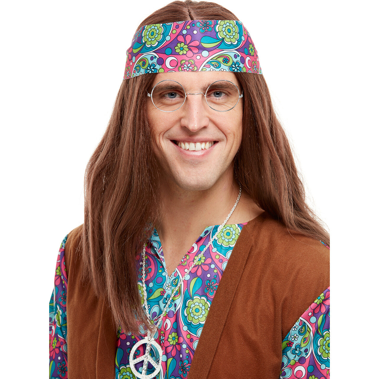 Op deze afbeelding zie je een Accessoires, van het merk Funidelia. Ronde Klassieke Bril