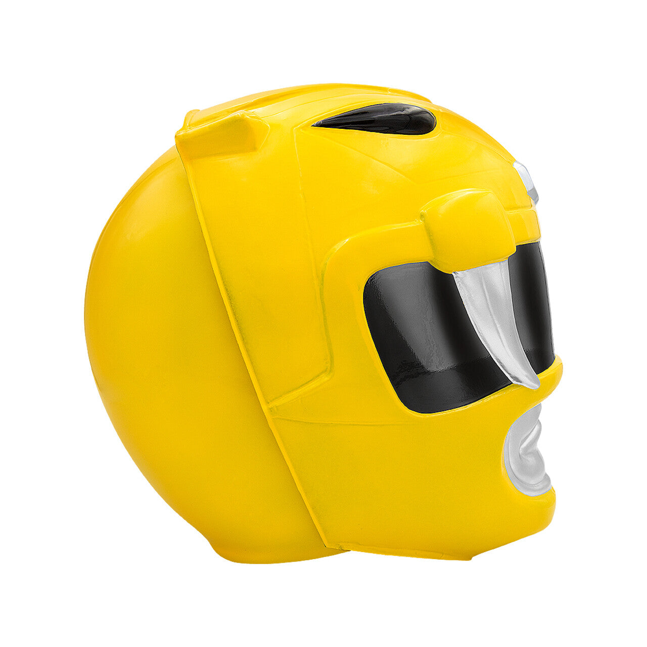 Op deze afbeelding zie je een Accessoires, van het merk Funidelia. Sabeltand Gele Power Ranger Helm