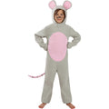 Grijze Muis In Het Huis Onesie Kind Kostuum