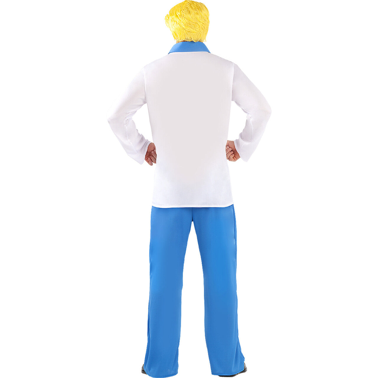 Op deze afbeelding zie je een Kostuums, van het merk Funidelia. Fred Scooby Doo Man Kostuum