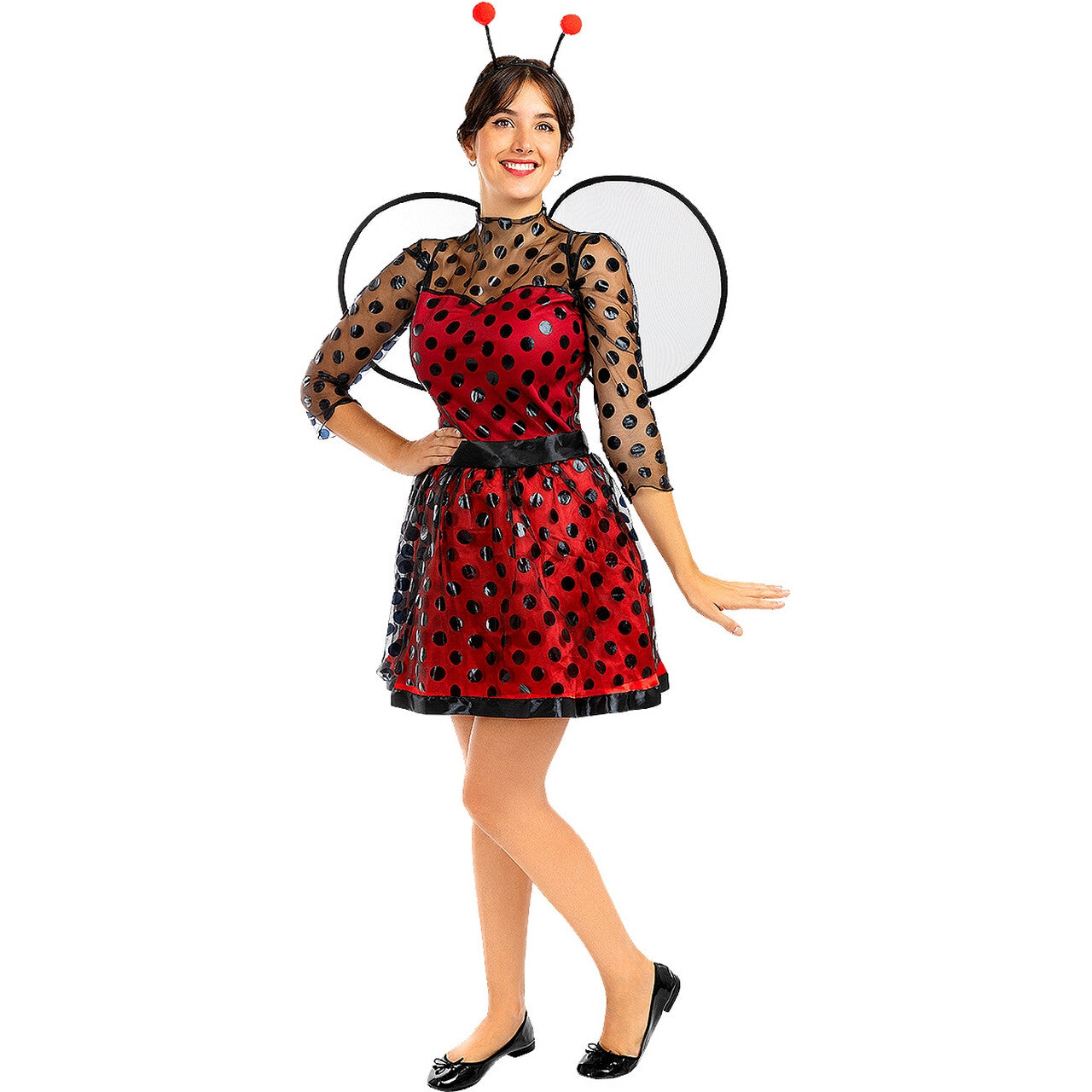 Op deze afbeelding zie je een Kostuums, van het merk Funidelia. Ladybug O Mijn Lieve Heer Vrouw Kostuum