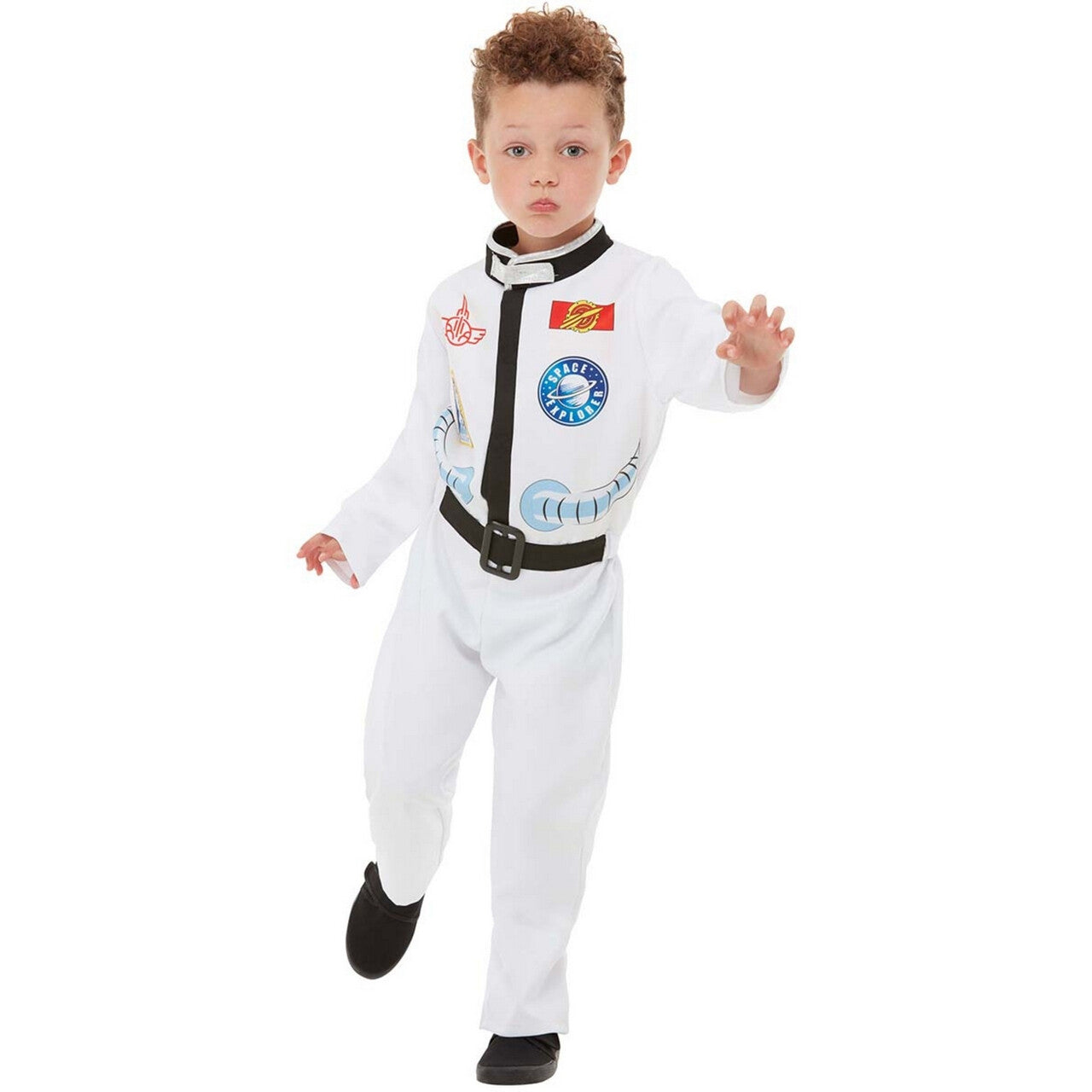 Op deze afbeelding zie je een Kostuums, van het merk Funidelia. Jonge Ruimtereiziger Astronaut Jongen Kostuum