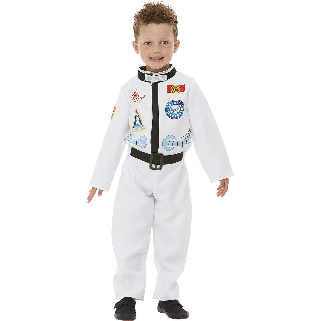 Op deze afbeelding zie je een Kostuums, van het merk Funidelia. Jonge Ruimtereiziger Astronaut Jongen Kostuum