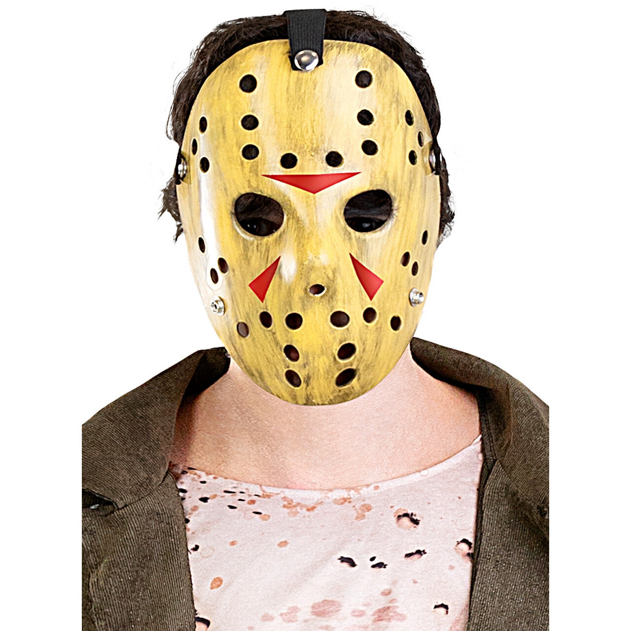 Op deze afbeelding zie je een Accessoires, van het merk Funidelia. Friday The 13th Jason Playtime Masker