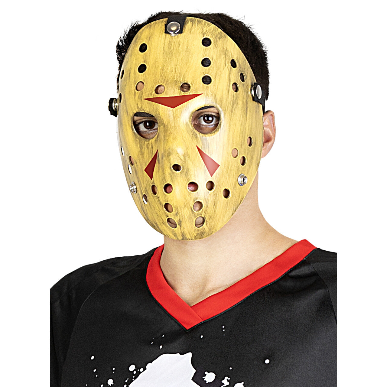 Op deze afbeelding zie je een Accessoires, van het merk Funidelia. Friday The 13th Jason Playtime Masker