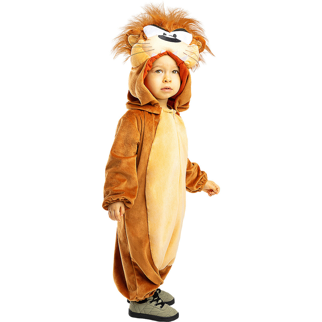 Op deze afbeelding zie je een Kostuums, van het merk Funidelia. Taz Wervelende Tasmaanse Duivel Onesie Kind Kostuum