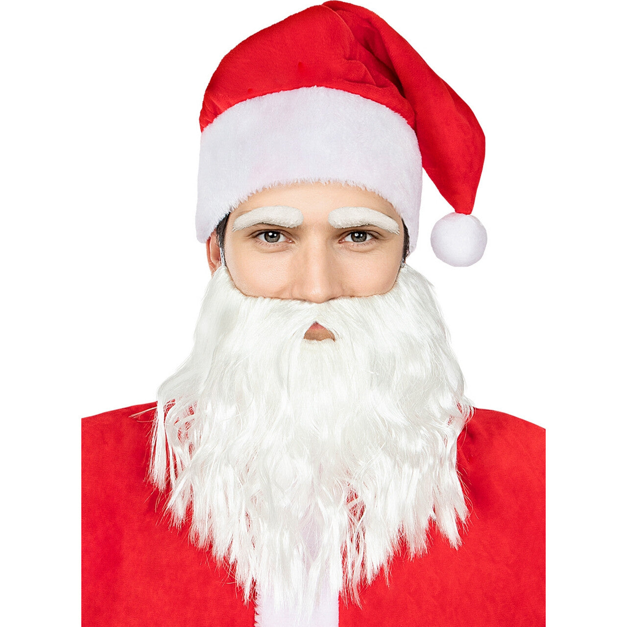 Op deze afbeelding zie je een Accessoires, van het merk Funidelia. Kerstman Baard Met Snor