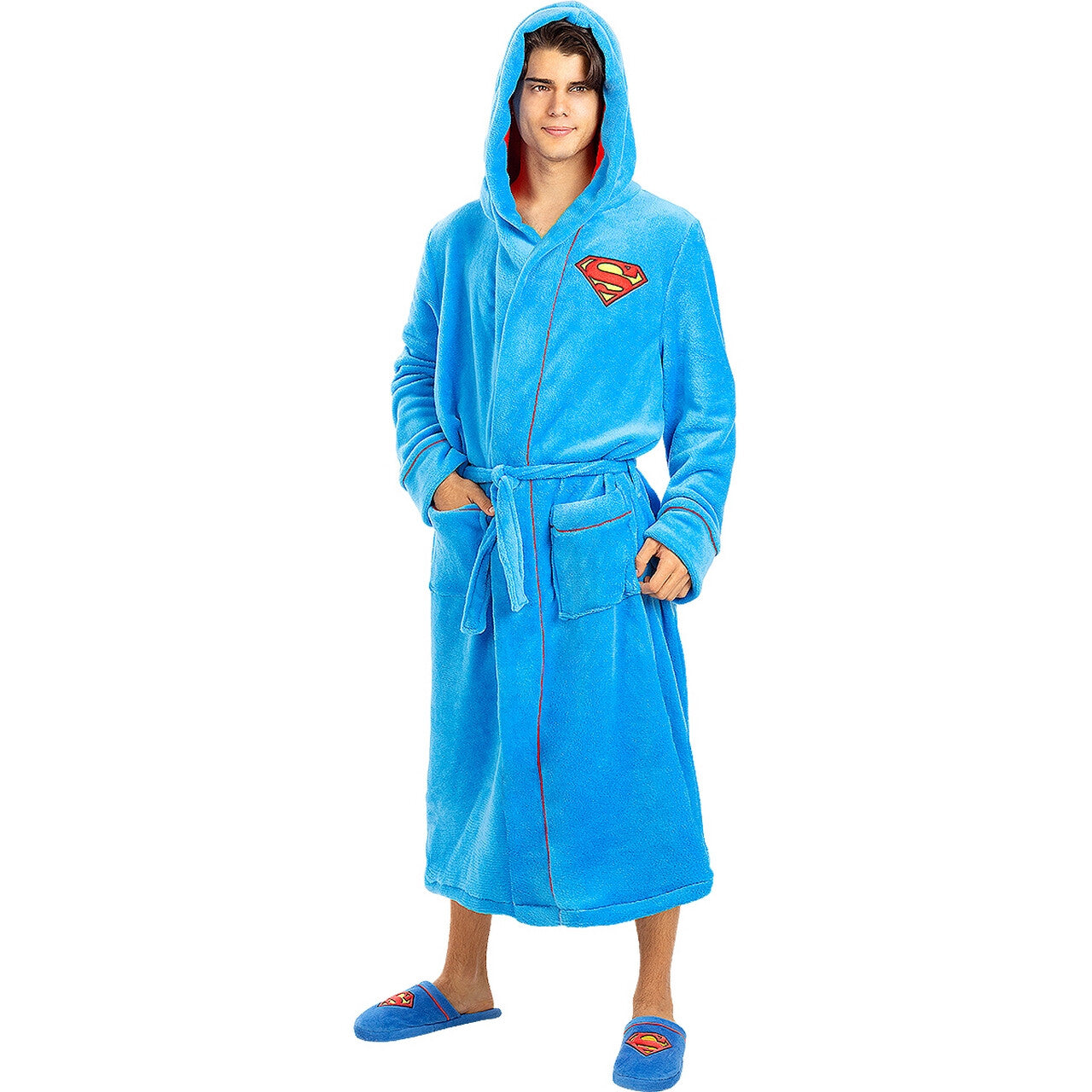 Op deze afbeelding zie je een Kostuums, van het merk Funidelia. Waking Up Like Superman Kostuum