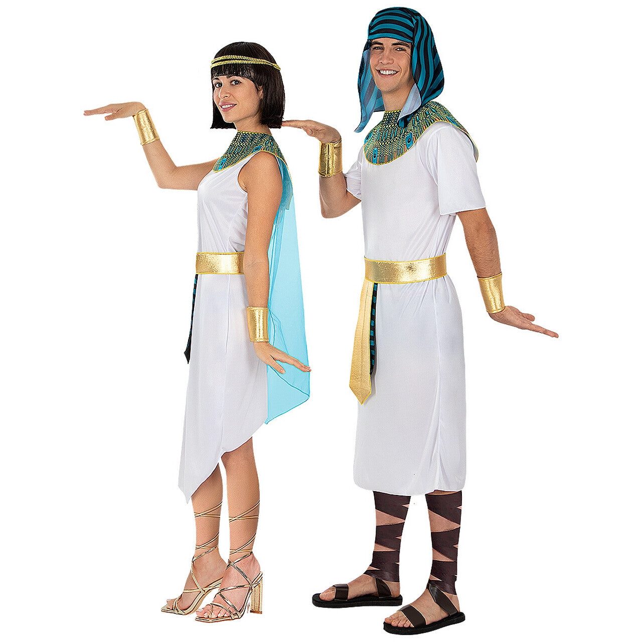 Op deze afbeelding zie je een Kostuums, van het merk Funidelia. Ramses Heerser Van De Heilige Tempel Man Kostuum