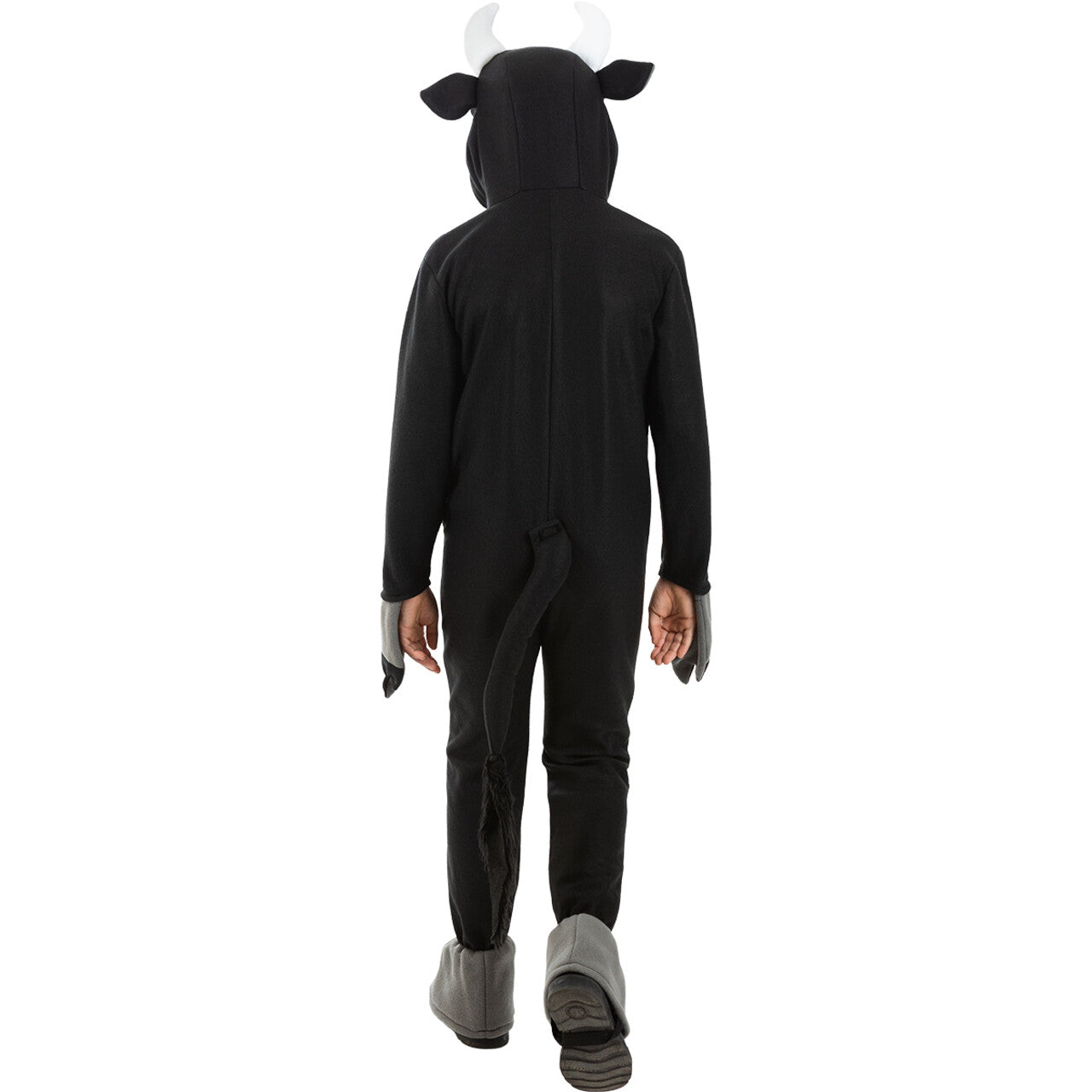 Op deze afbeelding zie je een Kostuums, van het merk Funidelia. Dolle Zwarte Stier Bulletje Kind Kostuum