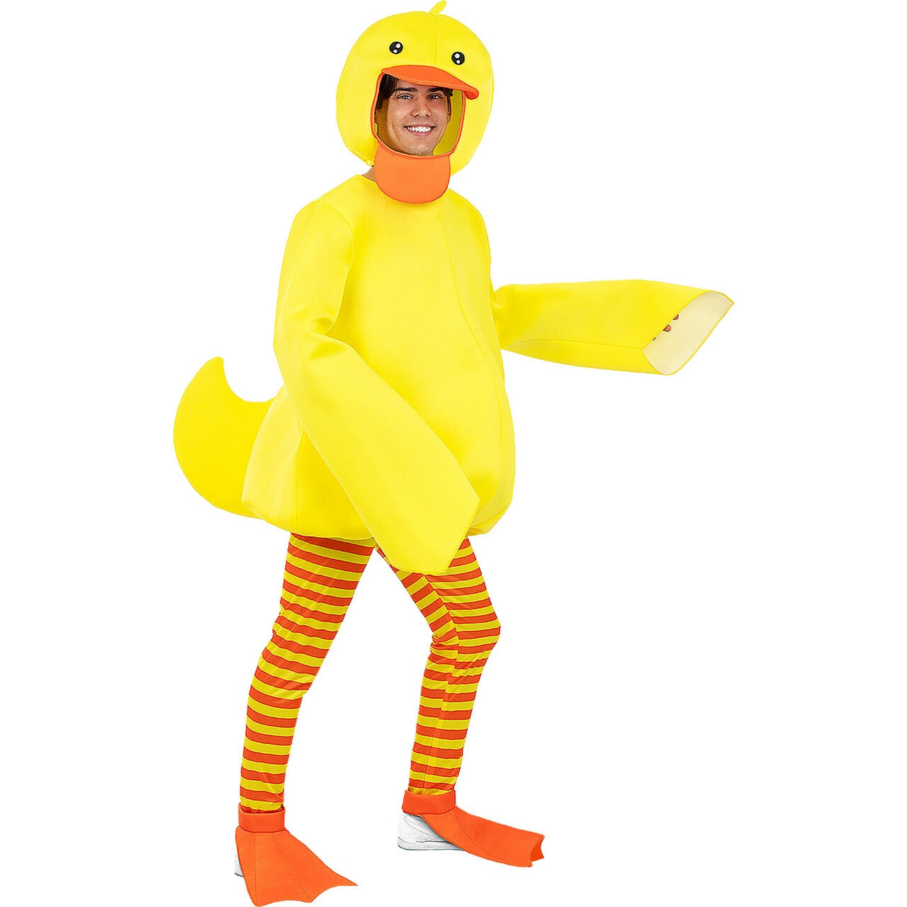 Op deze afbeelding zie je een Kostuums, van het merk Funidelia. Kwakkie Het Gele Rubber Eendje Kostuum