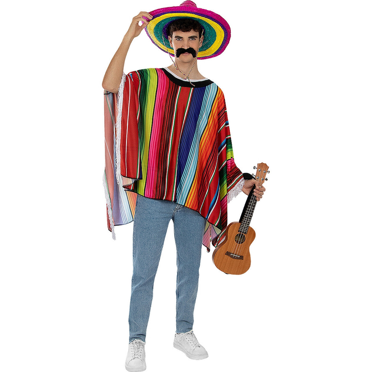 Op deze afbeelding zie je een Accessoires, van het merk Funidelia. Happy Papi Sombrero