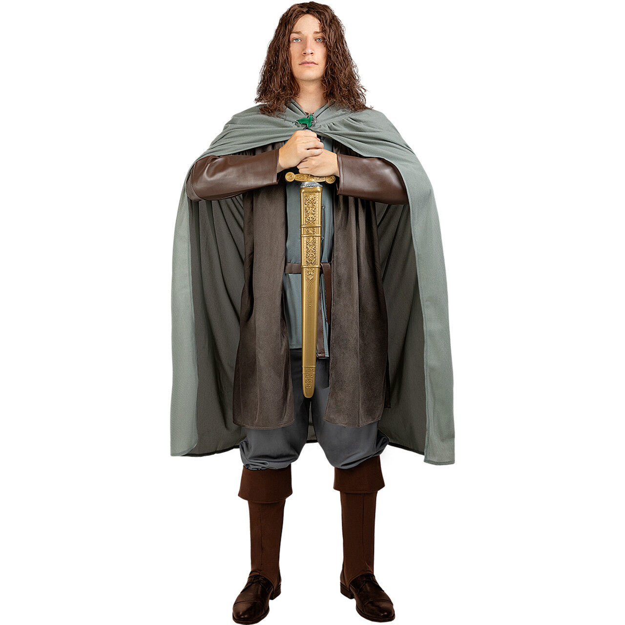 Op deze afbeelding zie je een Kostuums, van het merk Funidelia. Aragorn The Lord Of The Rings Man Kostuum