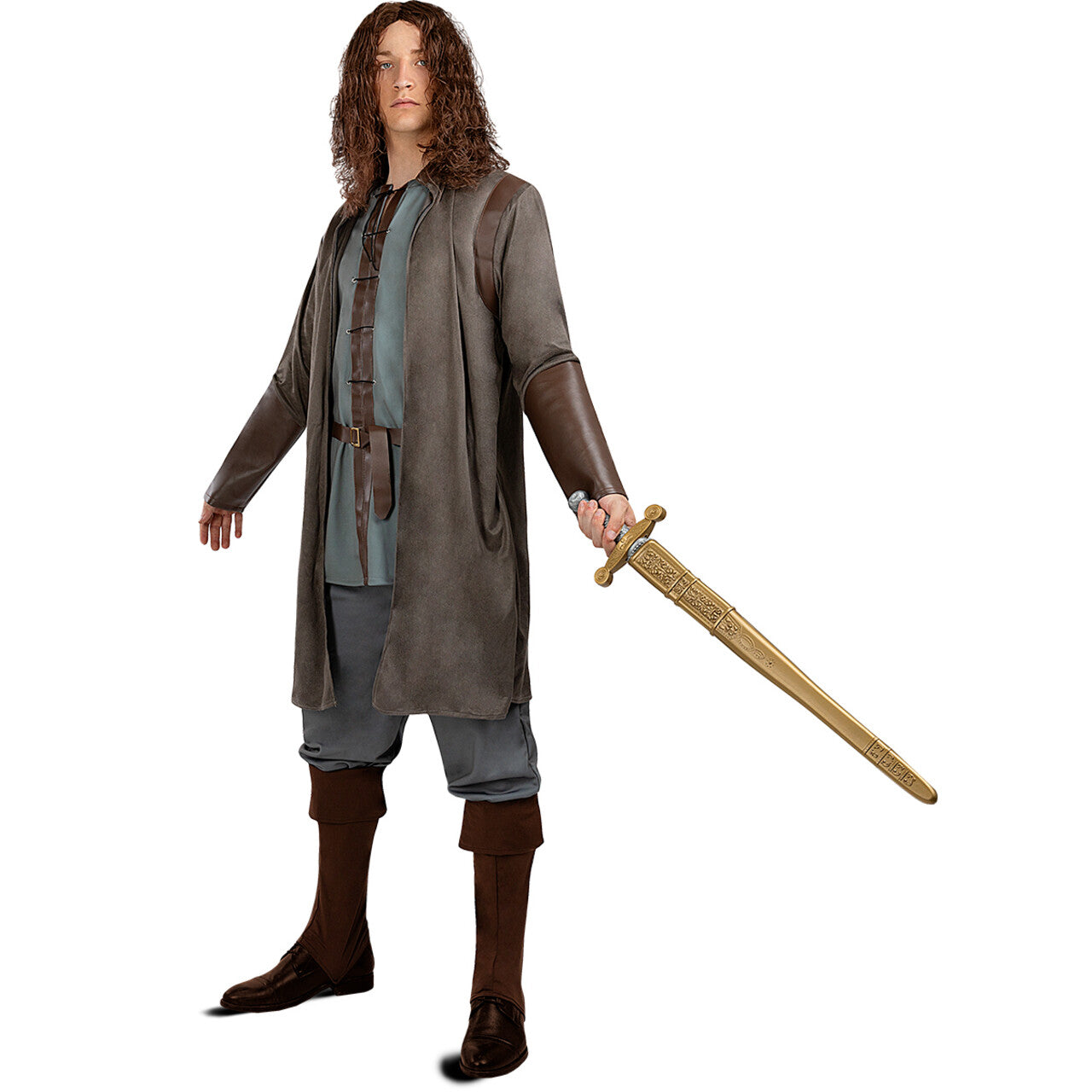 Op deze afbeelding zie je een Kostuums, van het merk Funidelia. Aragorn The Lord Of The Rings Man Kostuum