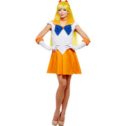 Op deze afbeelding zie je een Kostuums, van het merk Funidelia. Venus Sailor Moon Vrouw Kostuum