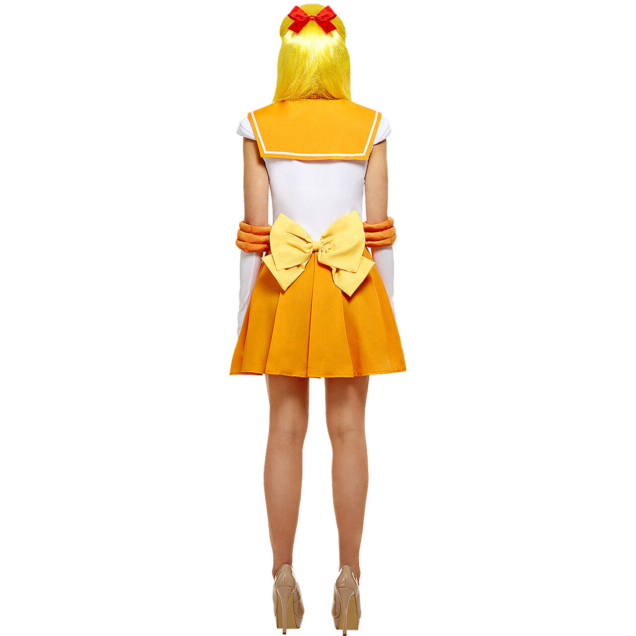 Op deze afbeelding zie je een Kostuums, van het merk Funidelia. Venus Sailor Moon Vrouw Kostuum