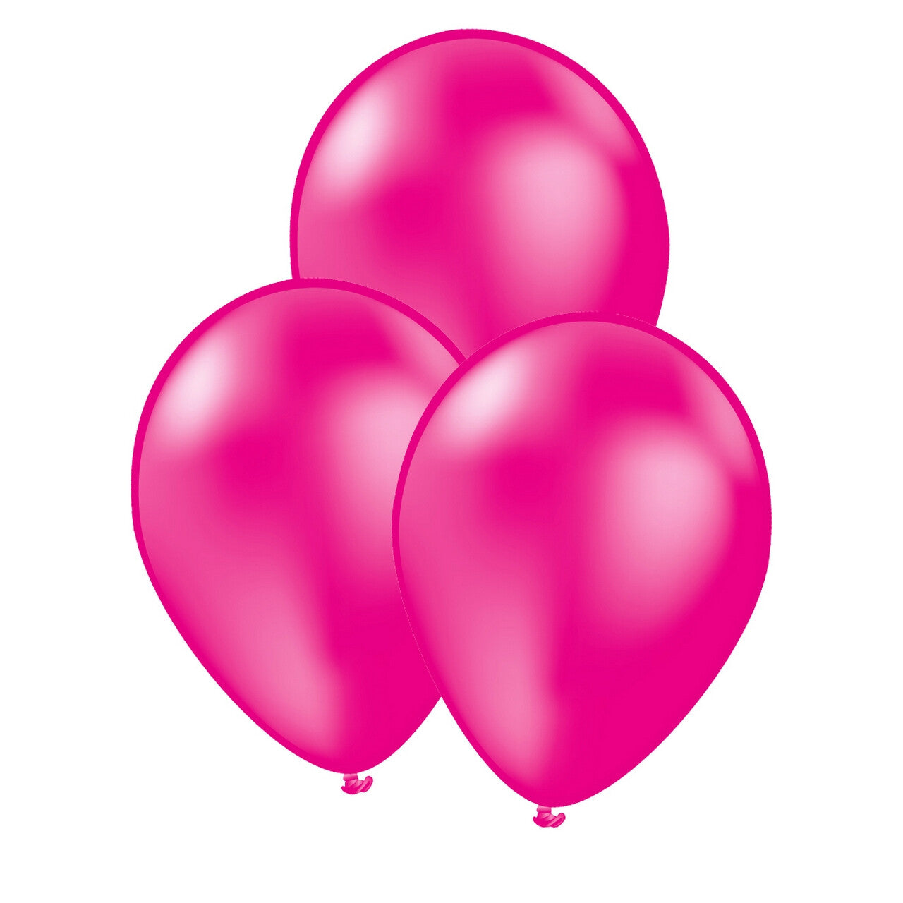 Op deze afbeelding zie je een Decoratie, van het merk Funidelia. Latex Ballonnen Fuchsia Roze 10 Stuks