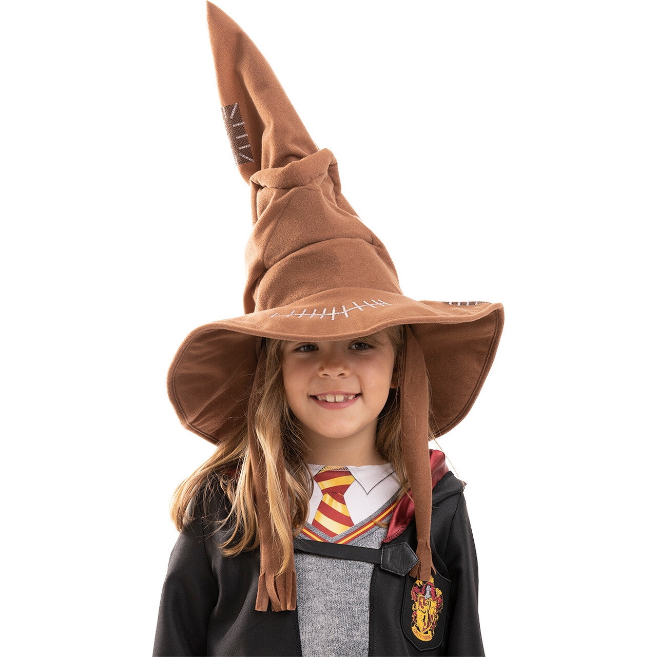 Op deze afbeelding zie je een Accessoires, van het merk Funidelia. Oude Tovenaarshoed Harry Potter