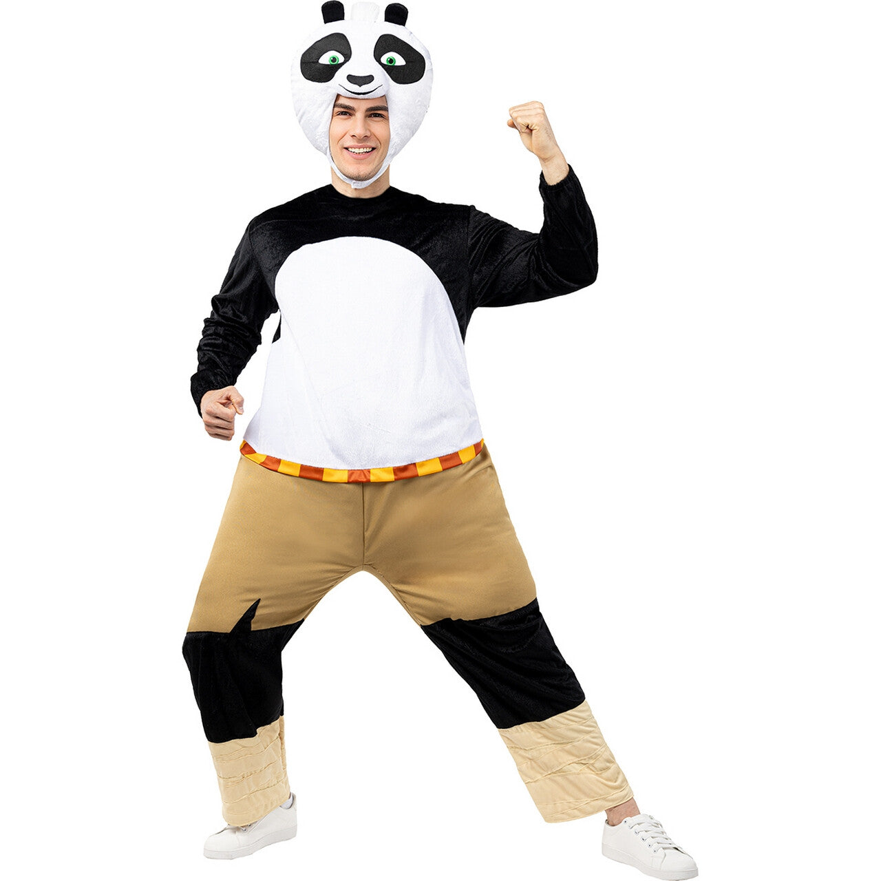 Op deze afbeelding zie je een Kostuums, van het merk Funidelia. Kung Fu Panda Po Kostuum
