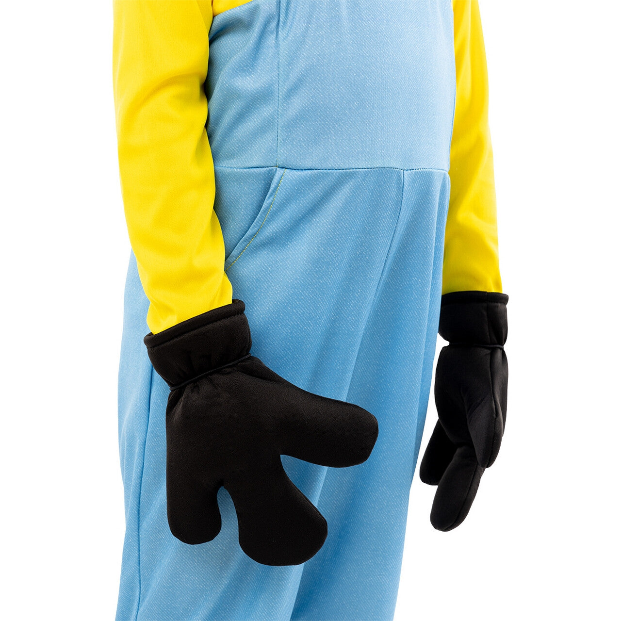Op deze afbeelding zie je een Accessoires, van het merk Funidelia. Minions Drievingerige Handschoenen Zwart