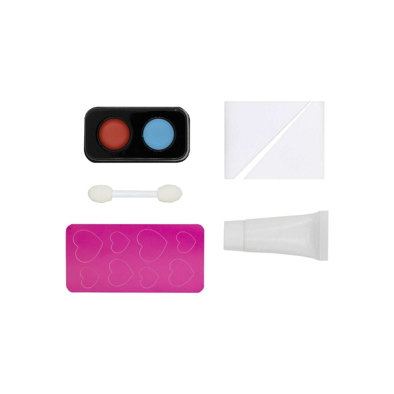Op deze afbeelding zie je een Accessoires, van het merk Funidelia. Hearts Queen Makeup Set