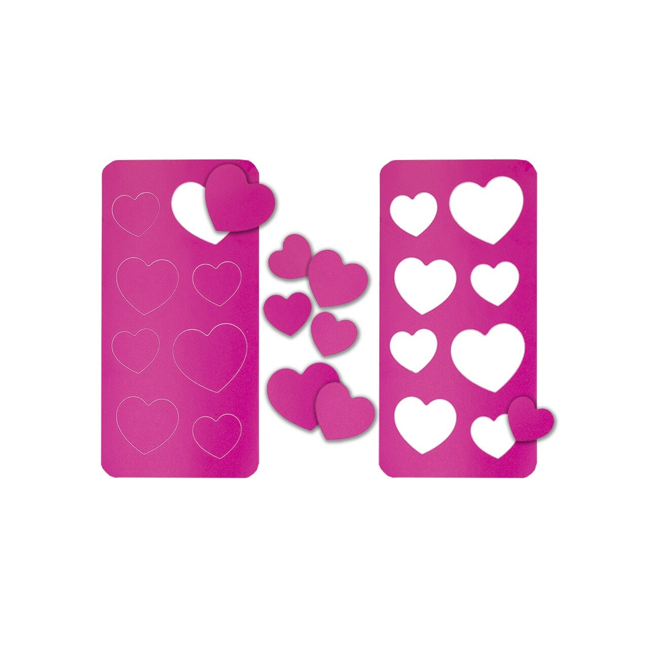 Op deze afbeelding zie je een Accessoires, van het merk Funidelia. Hearts Queen Makeup Set