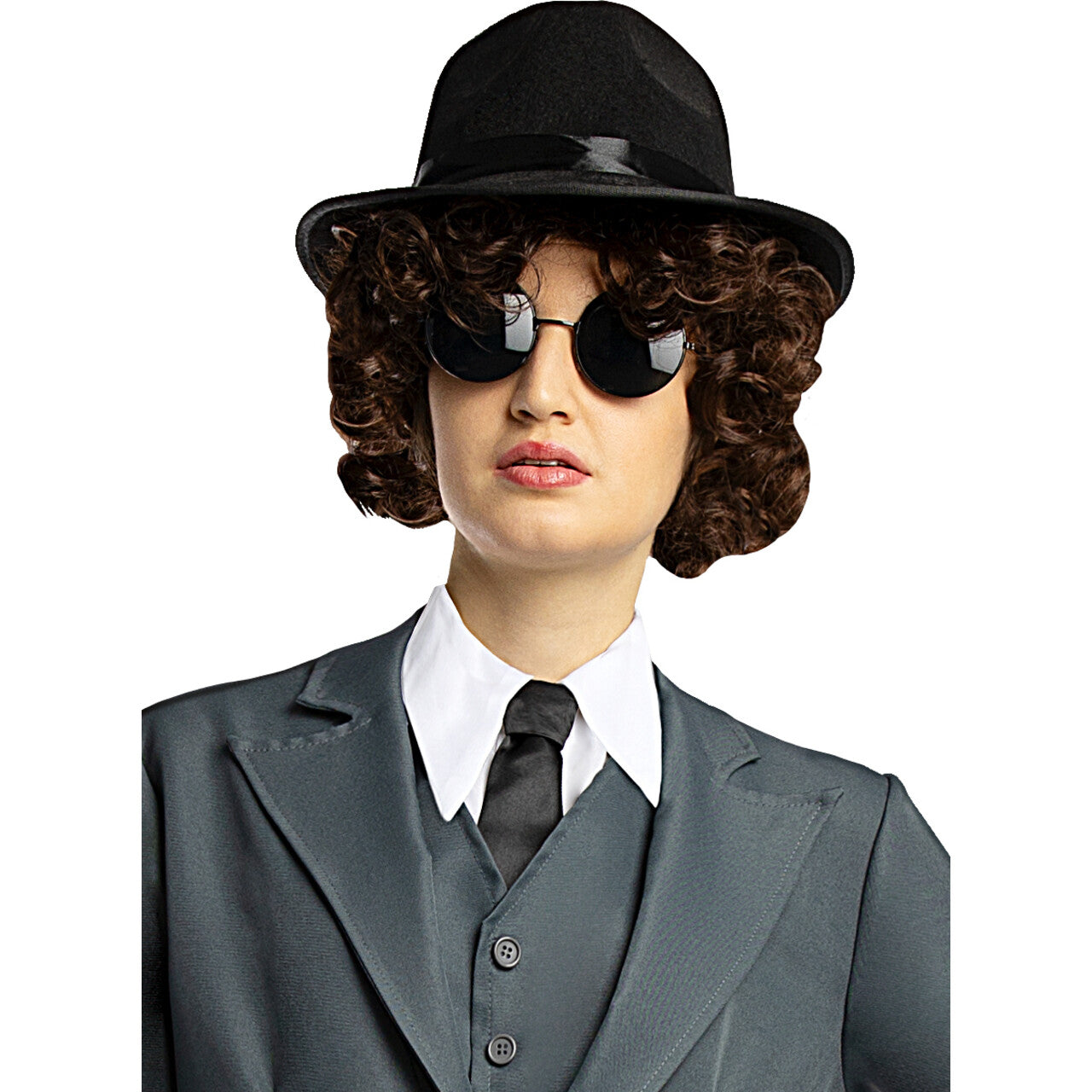 Op deze afbeelding zie je een Accessoires, van het merk Funidelia. Polly Gray Accessoire Set Jaren 20 Peaky Blinders
