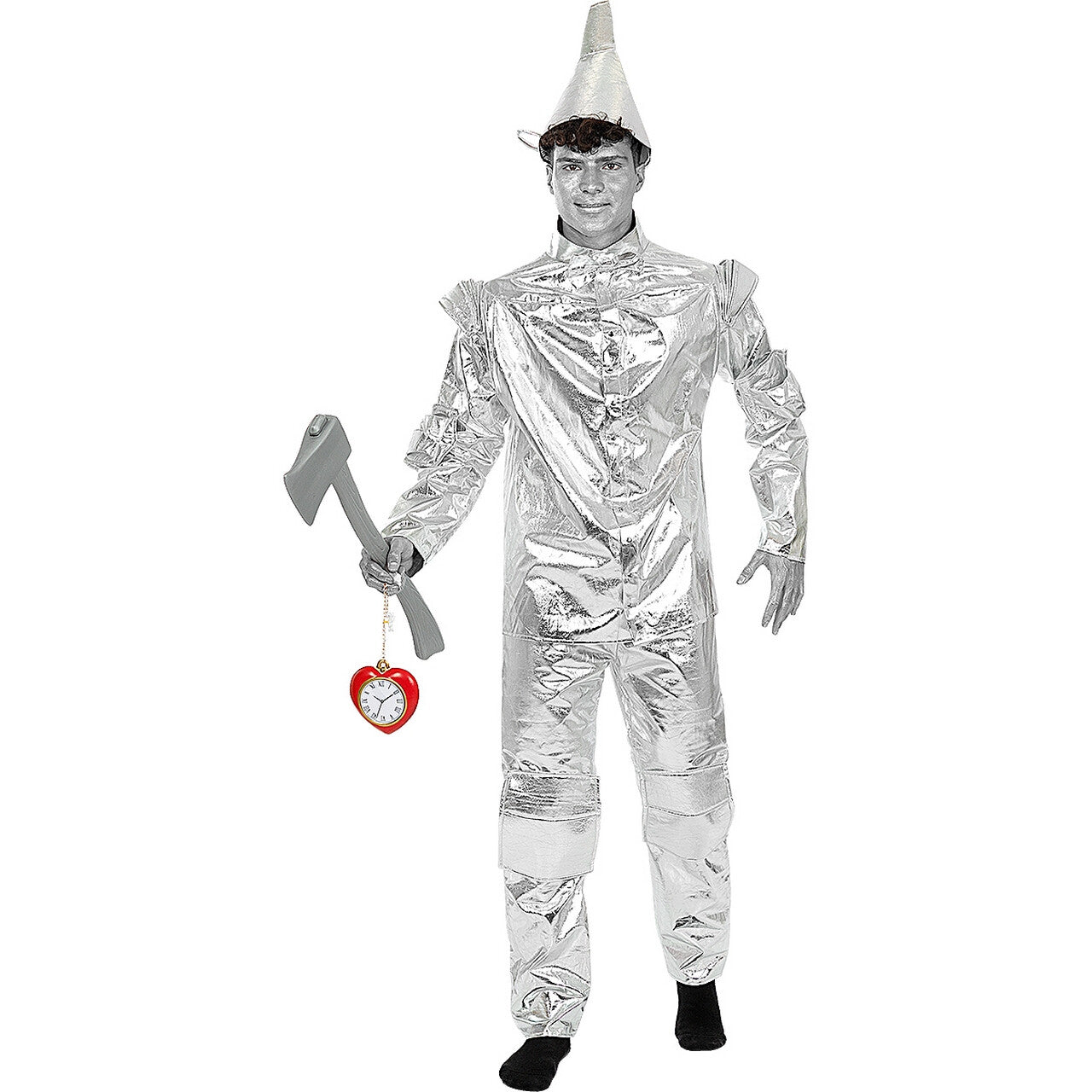 Op deze afbeelding zie je een Kostuums, van het merk Funidelia. Tinnen Man Uit The Wizard Of Oz Kostuum