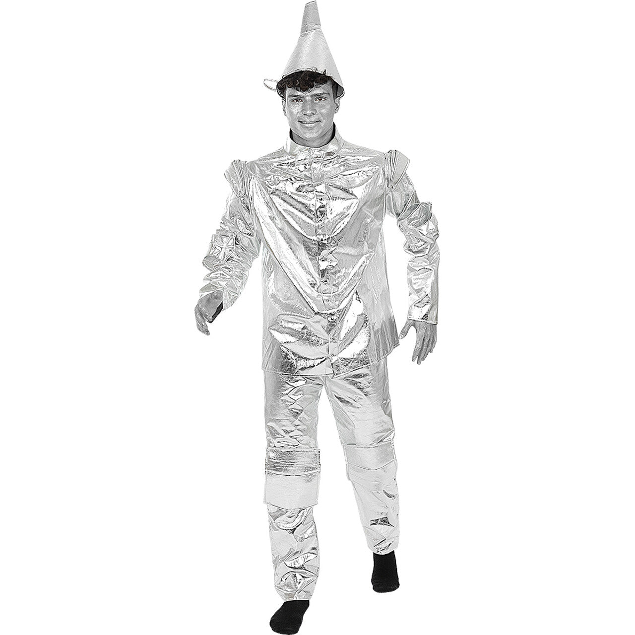 Op deze afbeelding zie je een Kostuums, van het merk Funidelia. Tinnen Man Uit The Wizard Of Oz Kostuum