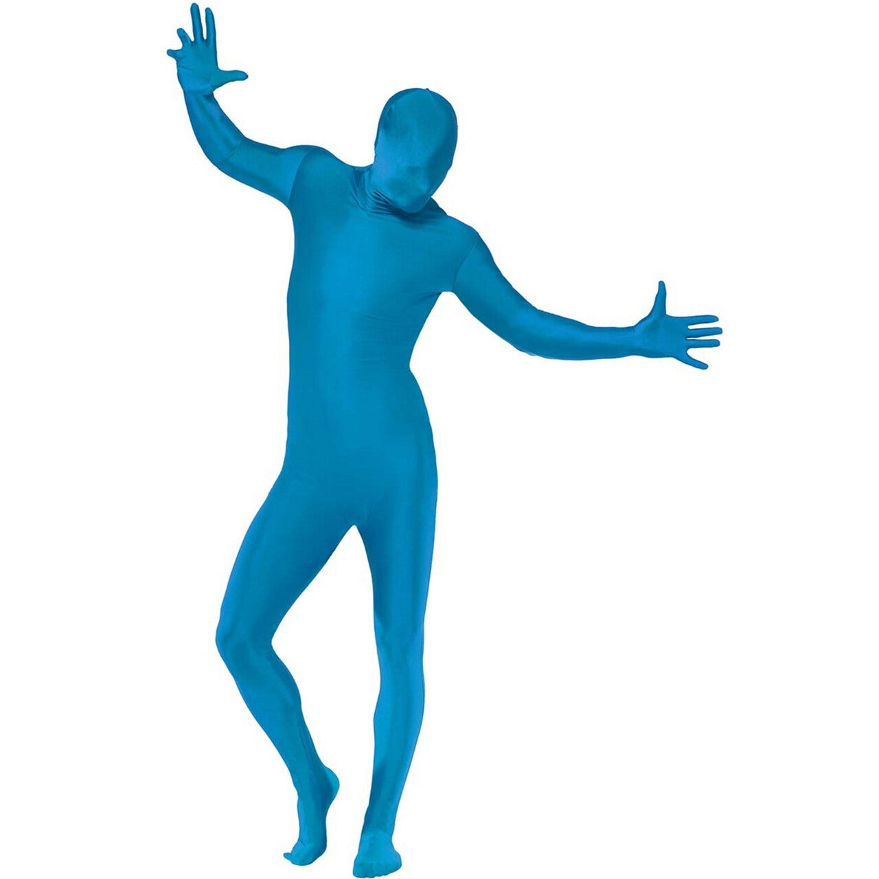 Op deze afbeelding zie je een Kostuums, van het merk Funidelia. Morphsuit Blue Sky Kostuum