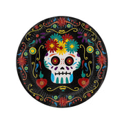Op deze afbeelding zie je een Decoratie, van het merk Funidelia. Day Of The Dead Catrina Borden 8 Stuks