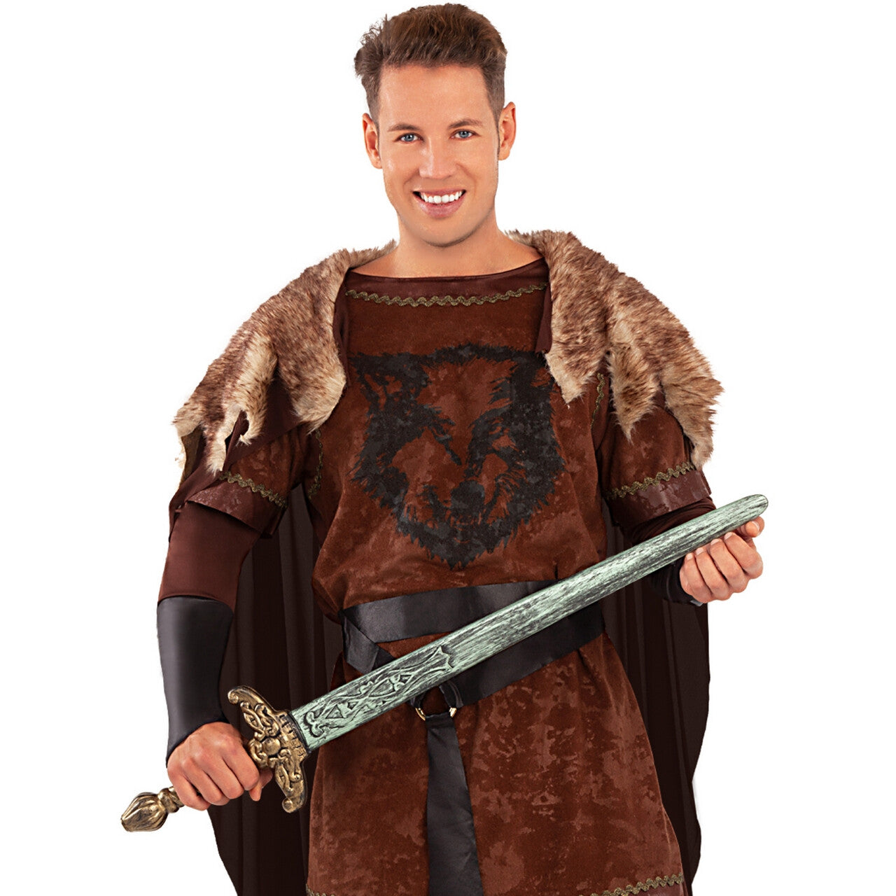 Op deze afbeelding zie je een Accessoires, van het merk Funidelia. Viking Zwaard Ulfberht 90 Centimeter