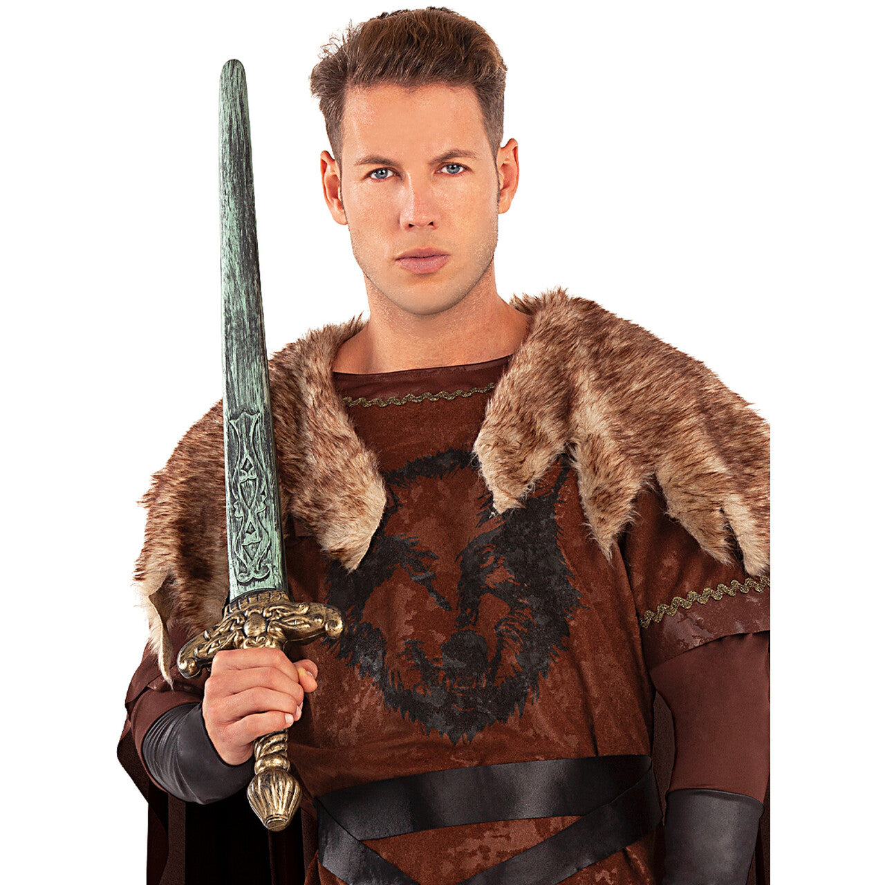 Op deze afbeelding zie je een Accessoires, van het merk Funidelia. Viking Zwaard Ulfberht 90 Centimeter
