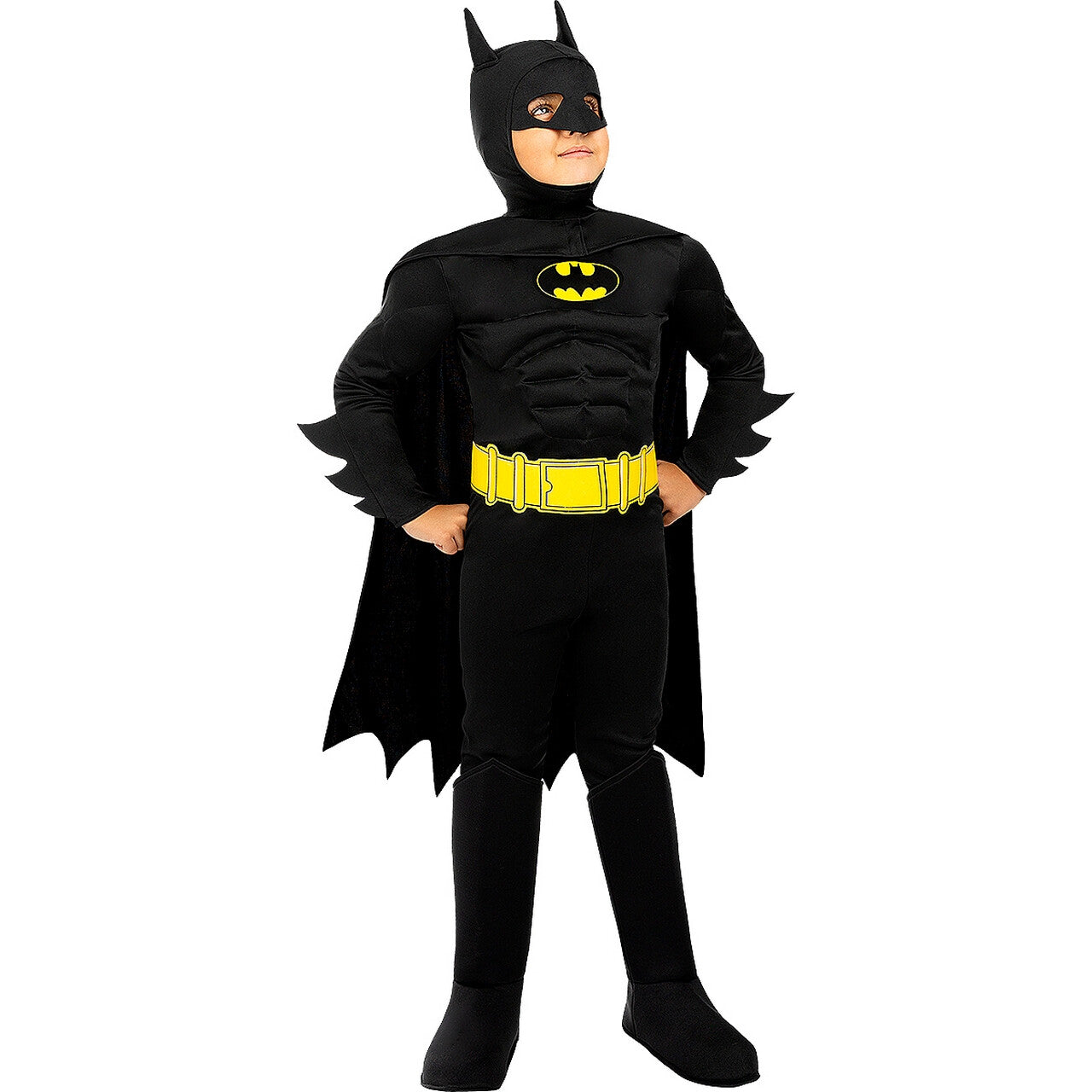 Op deze afbeelding zie je een Kostuums, van het merk Funidelia. Nachtheld Batman™ Kind Jongen Kostuum