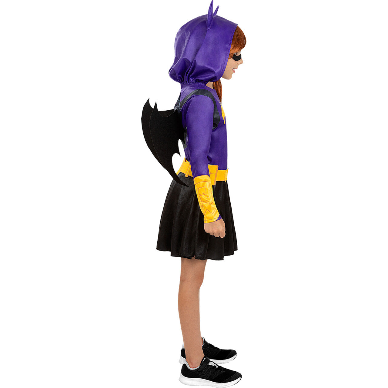 Op deze afbeelding zie je een Kostuums, van het merk Funidelia. Schrik Van Elke Schurk Batgirl Meisje Kostuum