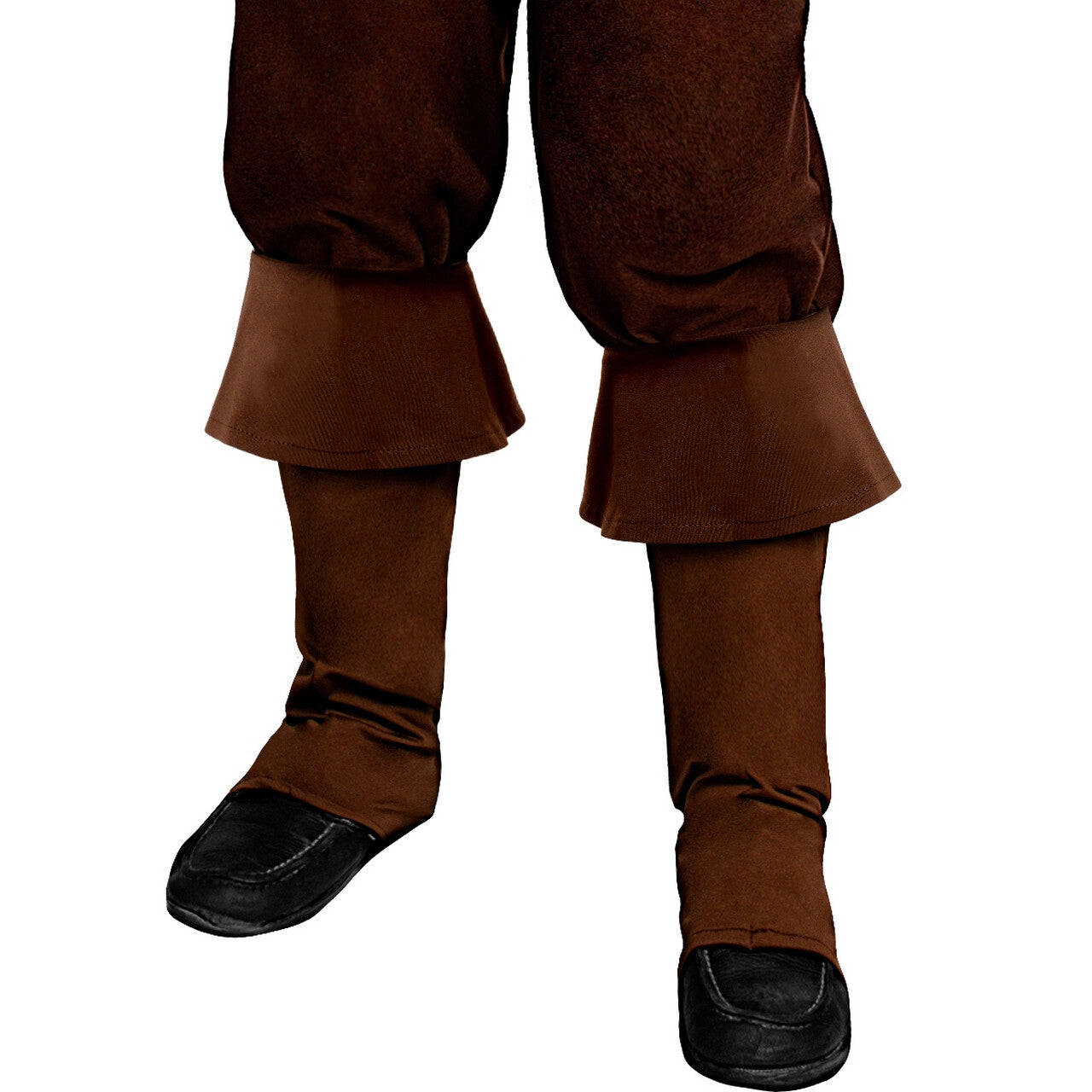 Op deze afbeelding zie je een Accessoires, van het merk Funidelia. Bruine Schoenhoezen Piraat Potgoud Kind