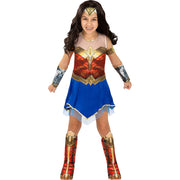 Op deze afbeelding zie je een Kostuums, van het merk Funidelia. Wonder Woman 1984 Costume For Girls Meisje Kostuum