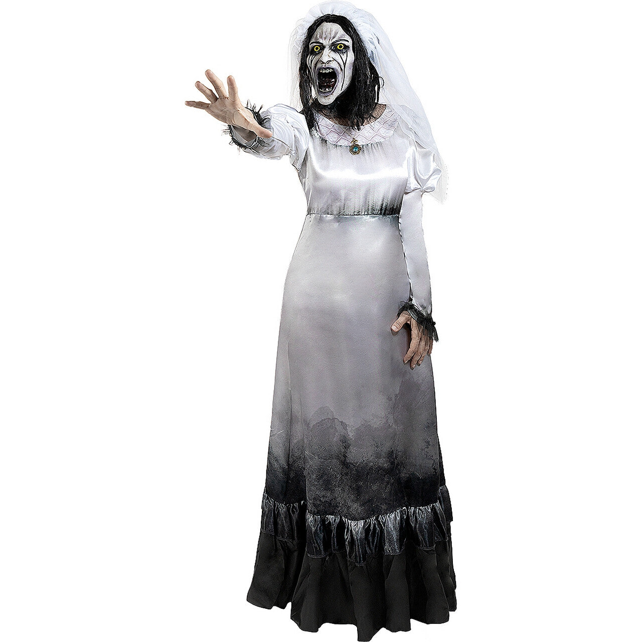 Op deze afbeelding zie je een Accessoires, van het merk Funidelia. Deluxe La Llorona Geest Bruid Masker