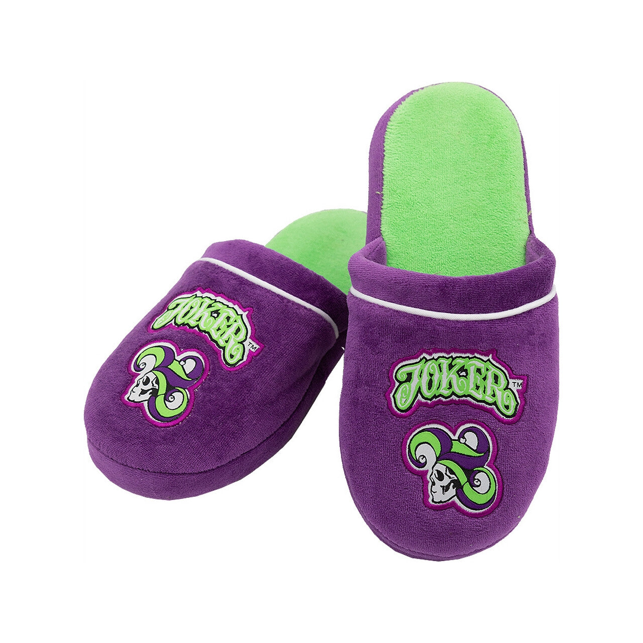 Op deze afbeelding zie je een Accessoires, van het merk Funidelia. No Joke Joker Sloffen